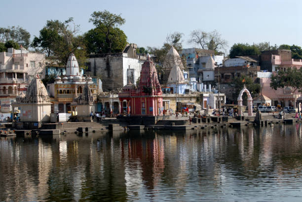 Ram Ghat On River Shipra At Ujjain City Of Madhya Pradesh