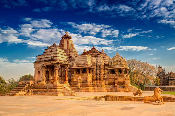 Devi Jagdambi Temple, Dedicated To Parvati, Western Temples Of Khajuraho, Madhya Pradesh, India. It'S An Unesco World Heritage Site - Popular Amongst Tourists All Over The World.